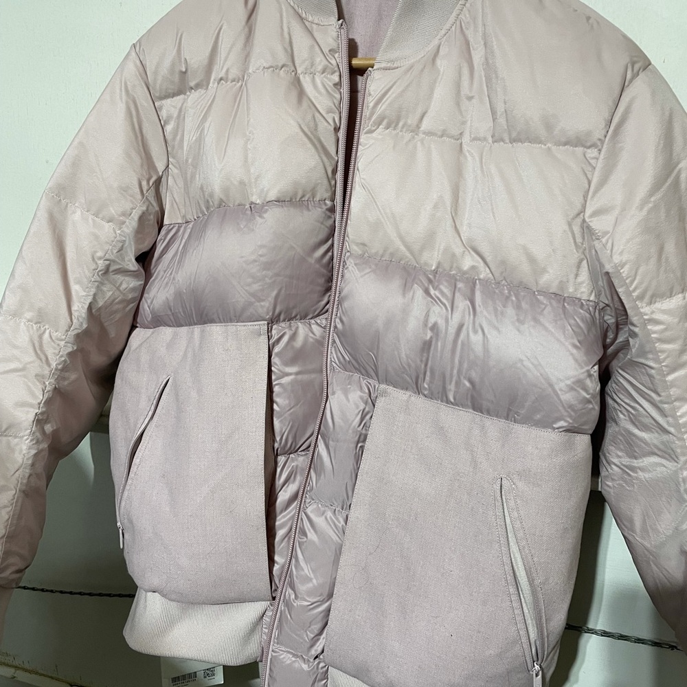 Lululemon wool and down bomber jacket. Size 8